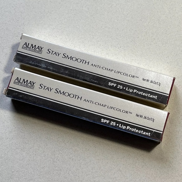 2x ALMAY Stay Smooth Anti-Chap Lipcolor with SPF 25 - Lip Protectant #17 DREAMY - Picture 6 of 7